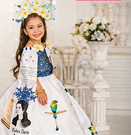 Vestido infantil personalizado de Ayala Creaciones